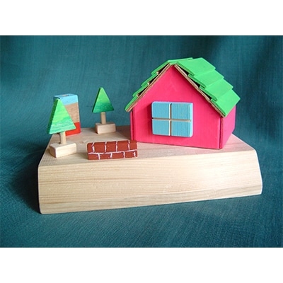 貯金箱C(無塗装・コイン用)