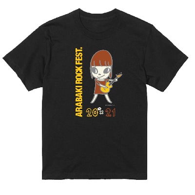 ARABAKI ROCK FEST オフィシャルTシャツA〈ブラック〉Mサイズ