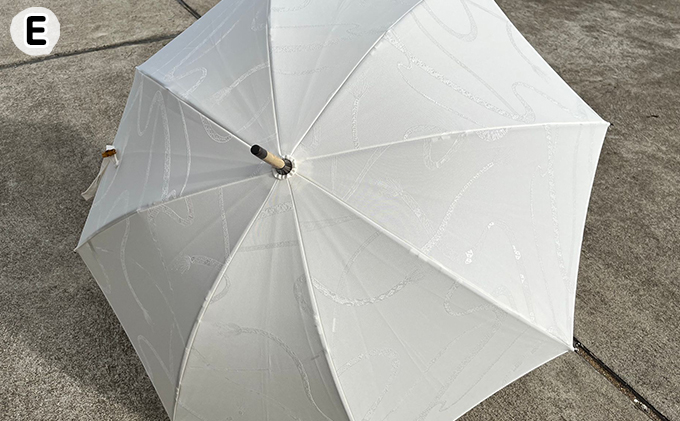【西川洋傘加工所】1本1本職人の手作り・着物反物晴雨兼用傘 A
