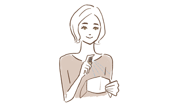 【メディアで多数紹介】マスクにシュ！でミントの香り アロマ・マスクスプレー 1本 ※きものストラップ(小）付