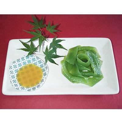 美味!中華ドレッシングで食べるこんにゃくと帯状刺身こんにゃくセット【配送不可地域：離島】