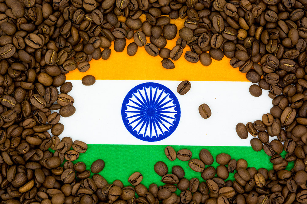 コーヒー シングルオリジン インド SEVENTH  HEAVEN 3袋（計約500g） 宮城県利府町（豆）