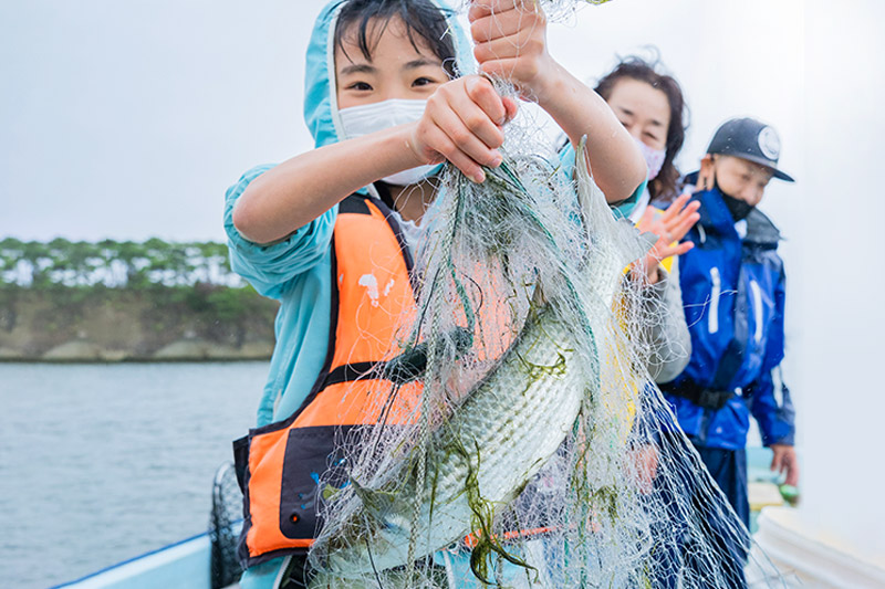 【メディアで多数紹介】ハーバーハウスかなめの『季節の表松島体験』宿泊プラン(大人1人、1泊2食付)