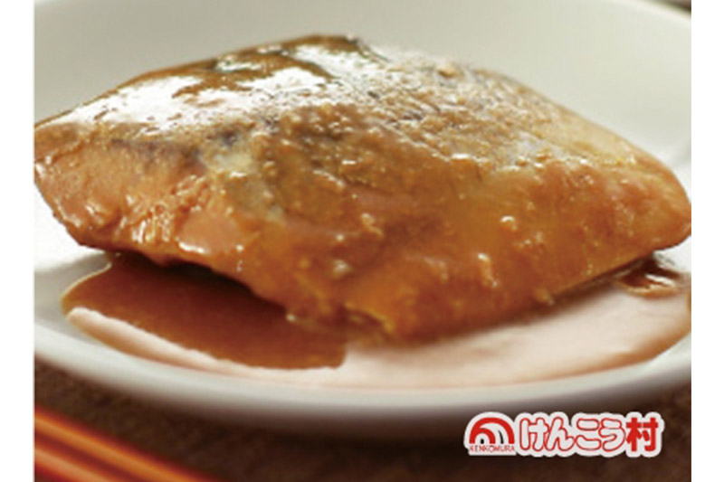 《定期便9ヶ月》さばみそ煮 業務用パック 70g×8切れ 冷凍 惣菜 おかず つまみ レンチン 湯煎 簡単 煮物 煮付