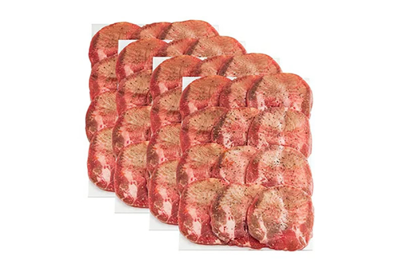 仙台名物 牛タン 約800g（塩コショウ味）＜調味料以外無添加＞ 牛たん スライス 焼き肉 バーベキュー 塩仕込み