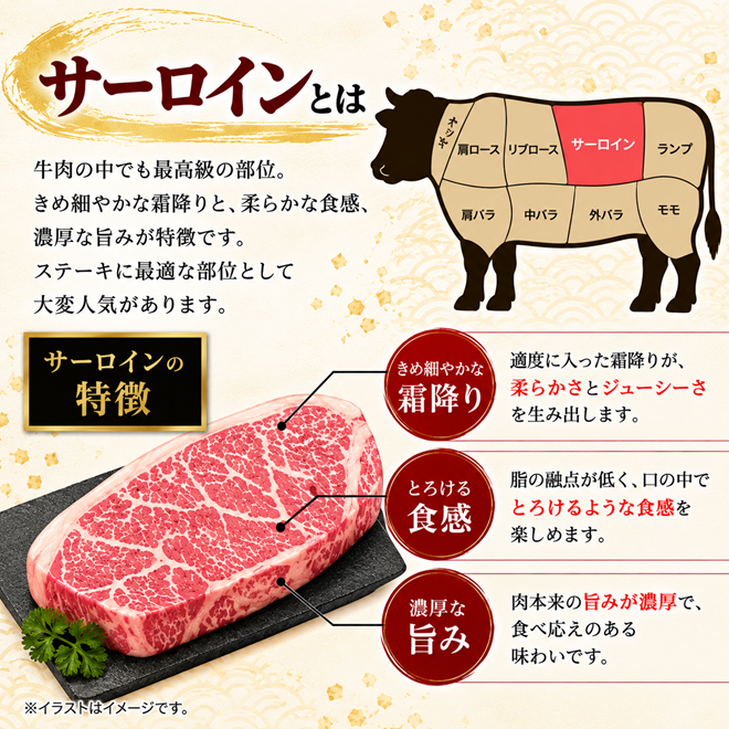 仙台牛 ステーキ 食べ比べ 3種 サーロイン トモサンカク マルシン 計500g 国産牛 牛肉 和牛 セット 【有限会社佐藤精肉店】ta657