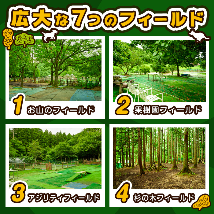 里山ドッグランサム 施設利用券 14,000円分 回数券 ドッグラン 7つのフィールド ドッグウォーク ペット 大型犬 中型犬 小型犬 自然 散歩【里山ドッグランサム】ta433