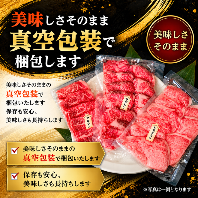 仙台牛 焼肉 食べ比べ 3種 ザブトン トモサンカク マルシン 計300g（100g×3） 国産牛 牛肉 和牛 セット 冷凍 【有限会社佐藤精肉店】ta653