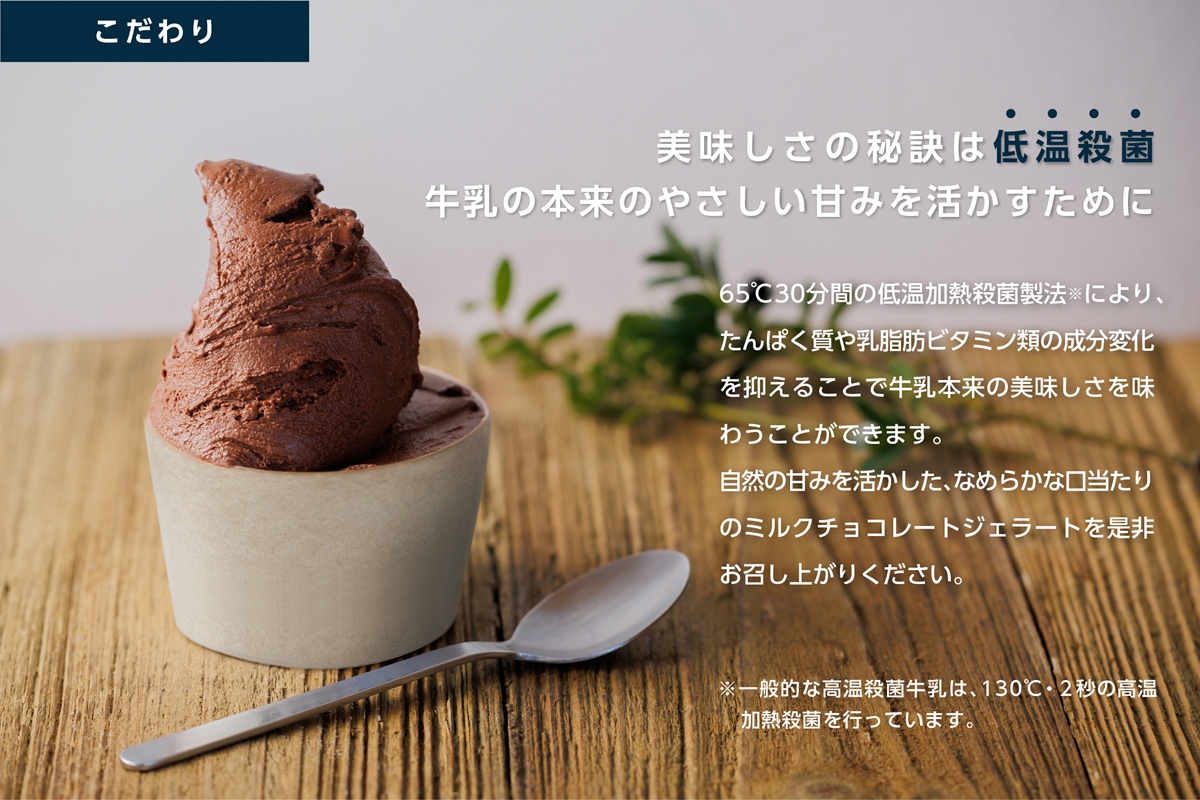 ジェラート 大郷町低温殺菌放牧牛乳使用 支倉の浪漫 [ミルクチョコ] ファミリーパック (大容量1000ml) アイスクリーム｜宮城県 大郷町 アイス スイーツ 牧場 牛乳 イタリアンジェラート デザート アイスクリーム [0156]