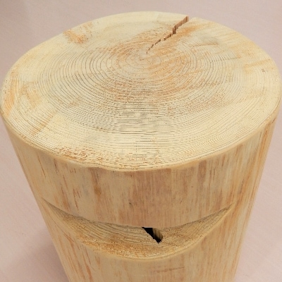 丸太イス【配送不可地域：離島・沖縄県】