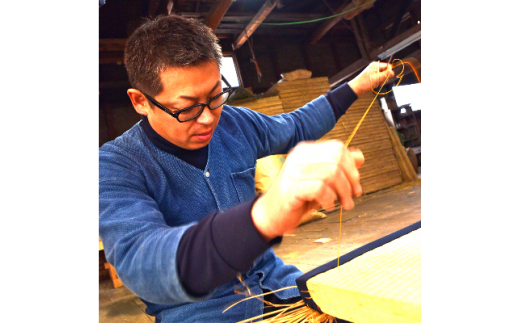 畳製作技能、日本一に輝いた加美町の畳職人が作る畳和雑貨/茣蓙・ランチョンマット・畳コースター [佐々木畳工業 宮城県 加美町 44581410] ランチョンマット コースター い草 手作り