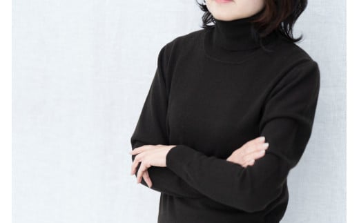   ベビーカシミヤ タートルネックプルオーバー《白田のカシミヤ》男性用サイズ:Ｓ（40）サイズ｜ニット タートル 高級 希少 メンズ