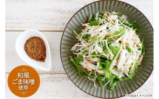 サラダシーズニング 和風ごま味噌50g＆甘くとろける田楽みそ140g [今野醸造 宮城県 加美町 44581000]