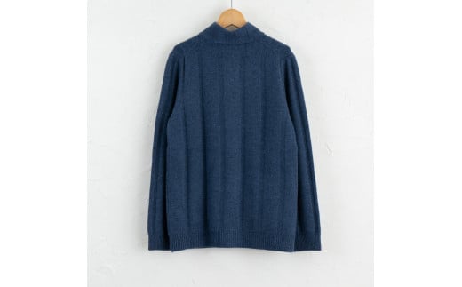 スタンドカラー ジャケット【全2色 M L】セーター ニット カーディガン レディース カシミヤ 100％ ≪白田のカシミヤ≫ カシミア 白田カシミヤ | sr00023