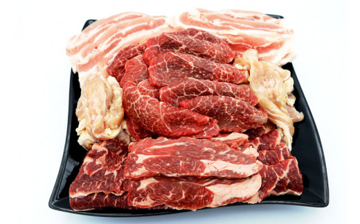 【肉職人厳選】 至福の焼肉セットB 計約1kg 最高等級A5ランク 仙台牛 加美町産ブランド豚 おだしまポーク 国産鶏せせり [関精肉畜産 宮城県 加美町 44581358] 牛カルビ 焼き肉 牛 豚
