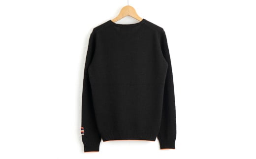 ラウンドネックプルオーバー(コゲチャ)女性用サイズ:M(38)≪白田のカシミヤ≫