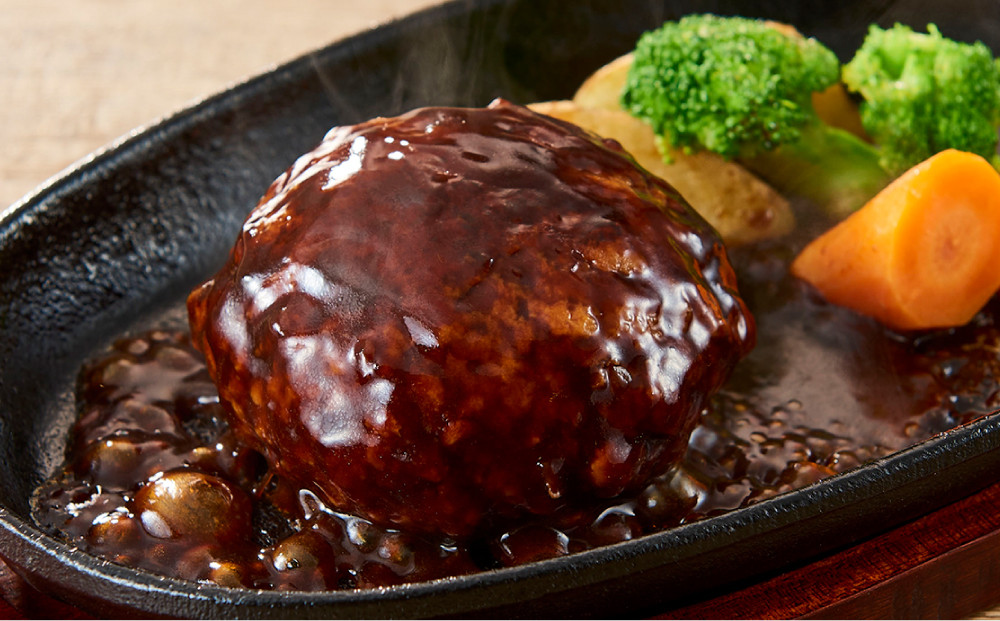 ハピネスハンバーグ　ポルチーニ香るデミグラスソース　155ｇ(固形量110ｇ)×15個