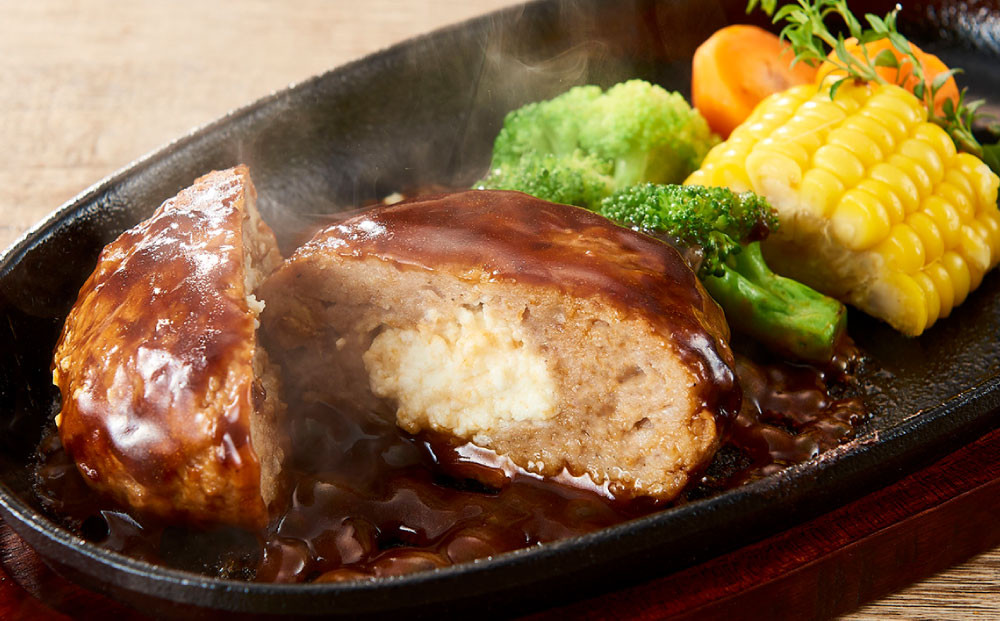 ハピネスハンバーグ　蔵王クリームチーズ　155ｇ(固形量110ｇ)×5個