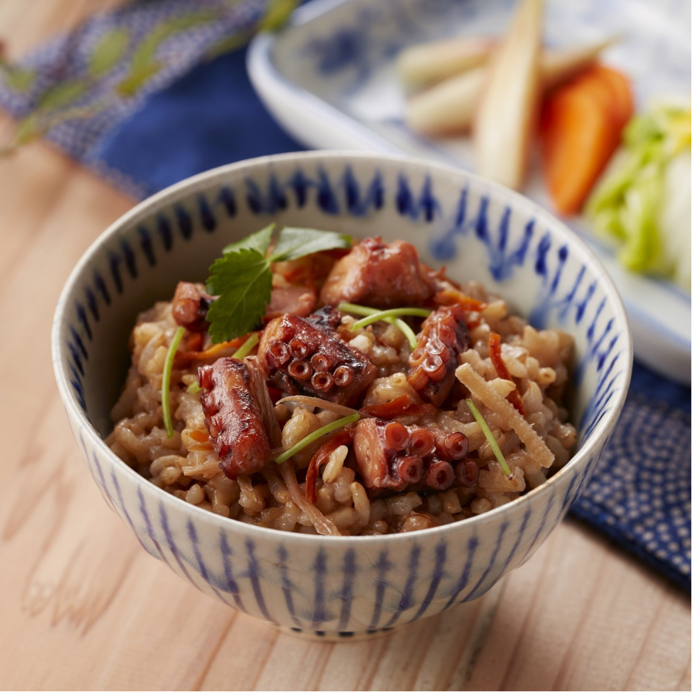 木の屋石巻水産　美里町直売所「防災備蓄・木の屋のご飯缶」たこ飯９缶セット