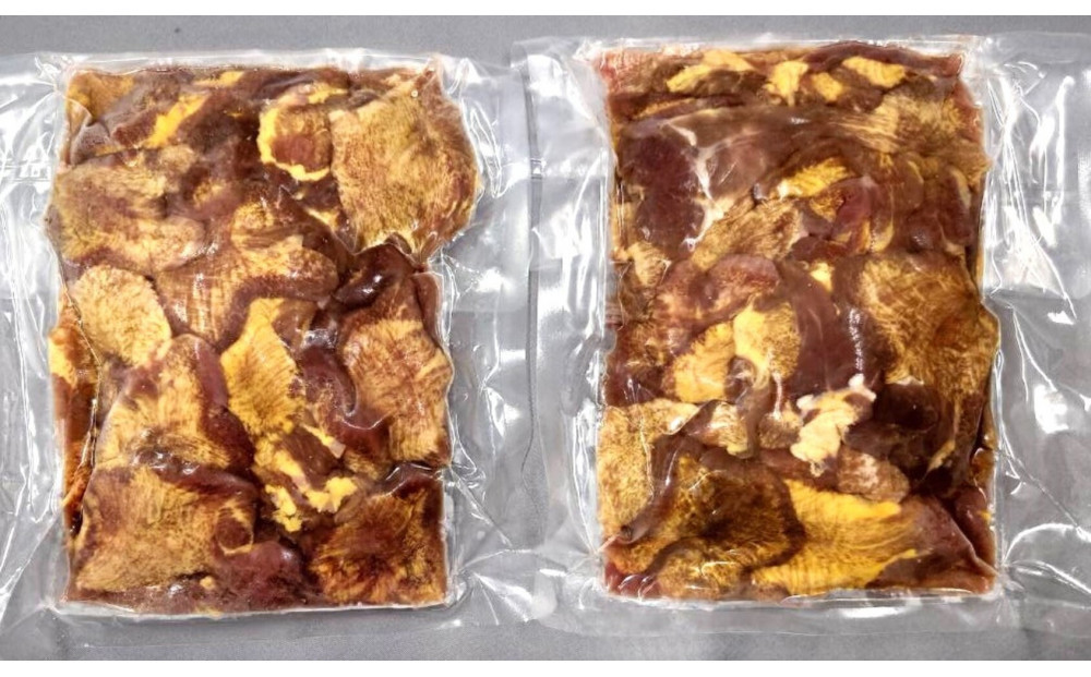 黄金牛たん　塩味　500ｇ×２パック