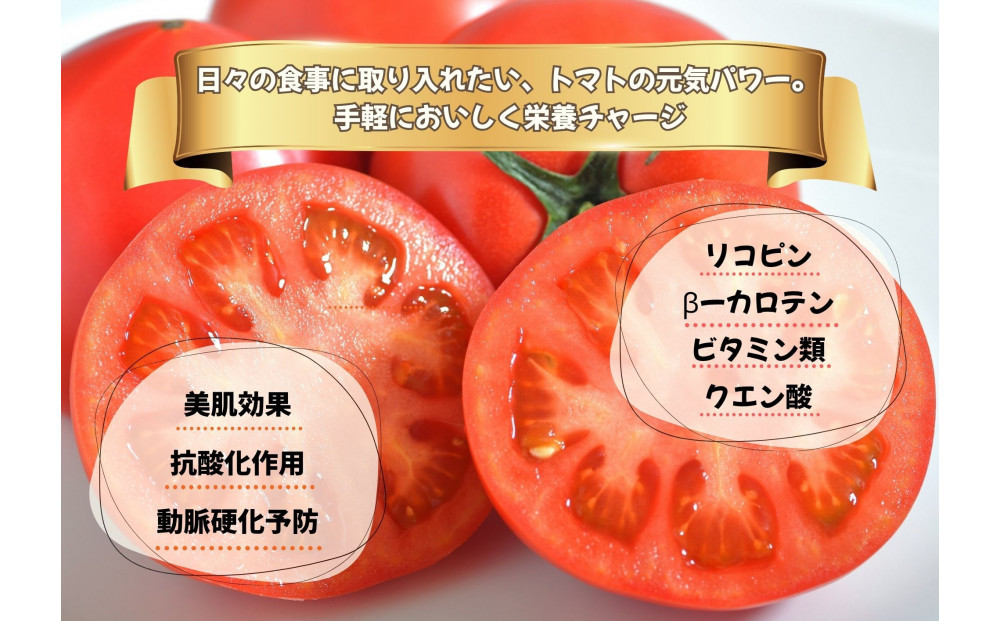 デリシャスファームのトマト(麗月)2キロ箱