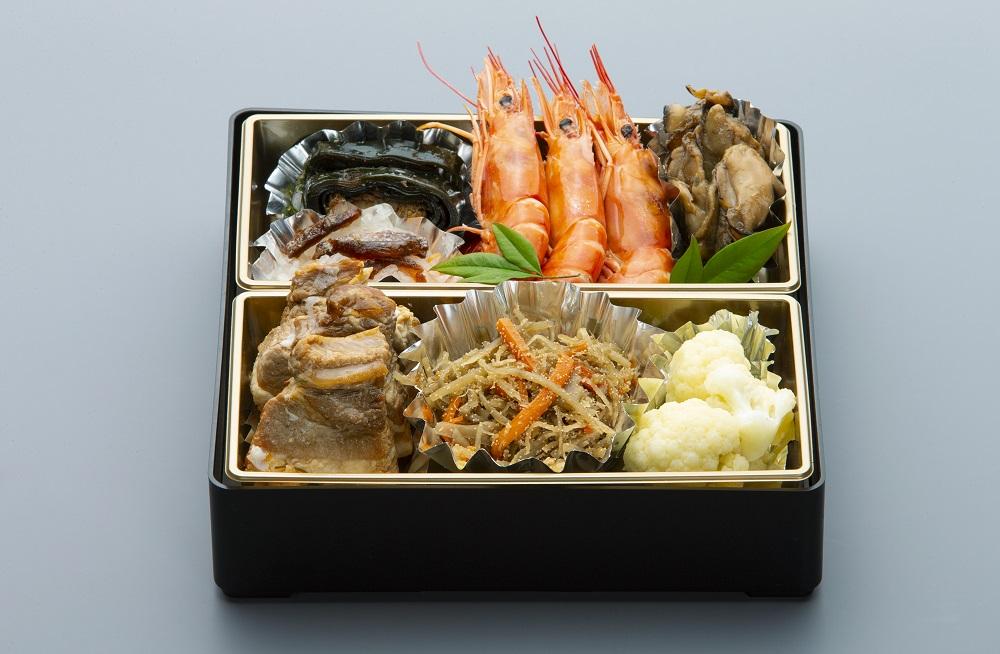 菜園レストラン「野の風」田舎の母の手作りおせち（三段重　約3名分）