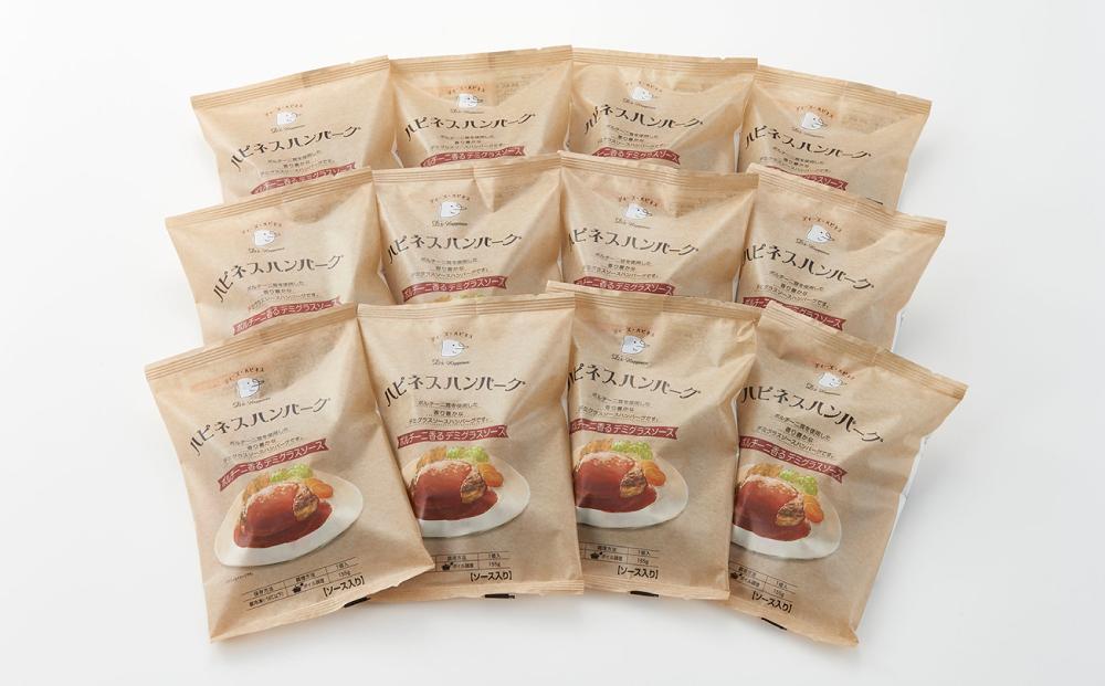 ハピネスハンバーグ　ポルチーニ香るデミグラスソース　10個