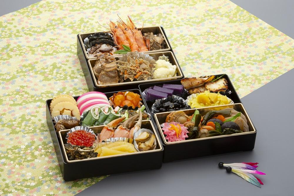 菜園レストラン「野の風」田舎の母の手作りおせち（三段重　約3名分）