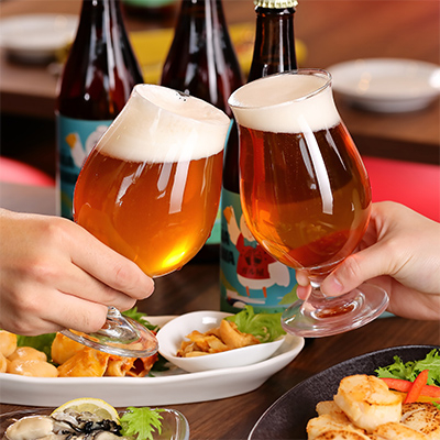 女川ホップピール(発泡酒)4本セット　クラフトビール 地ビール 宮城 500ml 瓶【配送不可地域：離島】