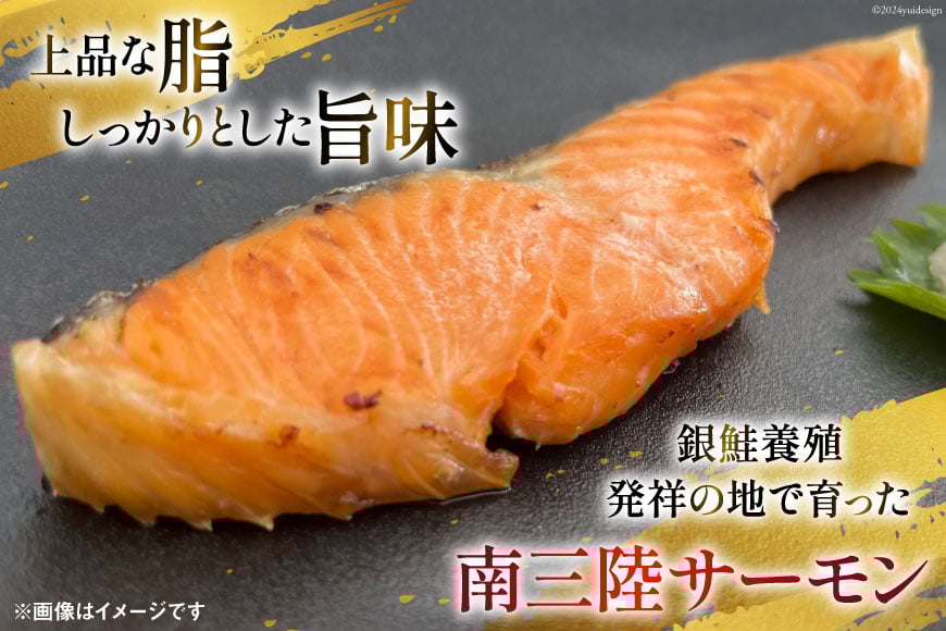 3回 定期便 鮭 切り身 塩銀鮭パック 3切 ×3袋 ×3回 総計9袋 [たみこの海パック 宮城県 南三陸町 m304amh560045] サーモン 銀鮭 塩銀鮭 シャケ 切身 さけ サケ 国産 小分け 個包装 冷凍