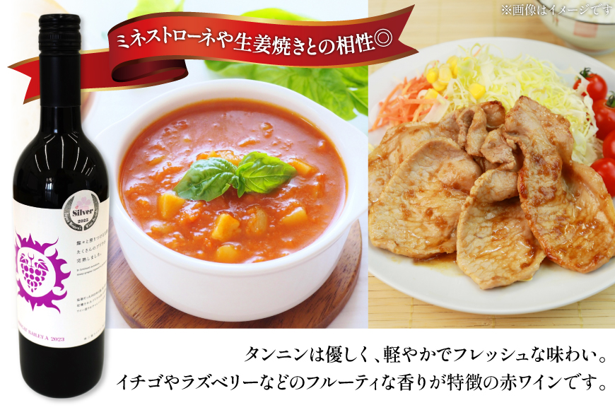 ワイン 南三陸ワイナリー マスカット・べーリーA 赤 辛口 750ml ×1本 [南三陸さんさんマルシェ 宮城県 南三陸町 m304amh600109] 酒 お酒 赤ワイン アルコール 晩酌