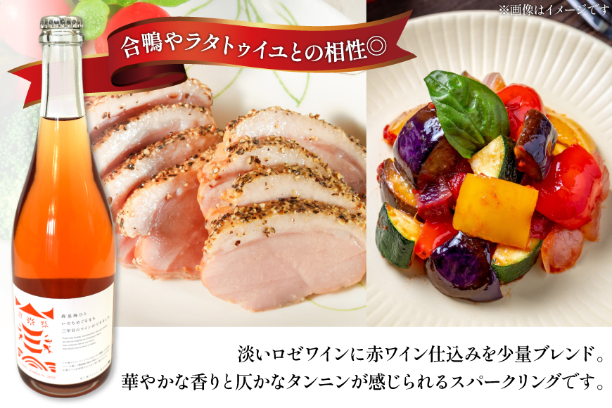 ワイン 南三陸ワイナリー スチューベン・スパークリング ロゼ 辛口 750ml ×1本 [南三陸さんさんマルシェ 宮城県 南三陸町 m304amh600112] 酒 お酒 ロゼワイン スパーリングワイン スパーリング アルコール 晩酌