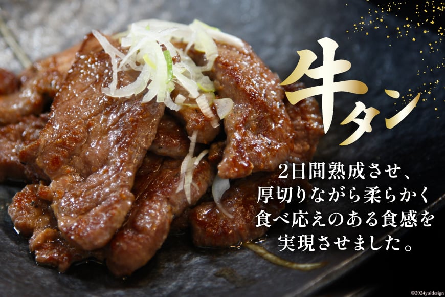 肉 志津川ホルモン 辛味噌・塩 各200g×2・牛タン 厚切り 塩味 120g×2 計1.04kg [佐利 宮城県 南三陸町 30ag0008] 精肉 牛肉 豚肉 牛 豚 牛たん タン塩 厚切り ホルモン 辛みそ 塩 味付き 焼肉 焼き肉 BBQ 小分け 冷凍
