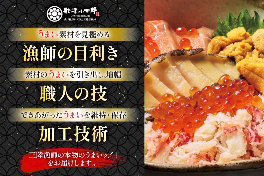 海鮮 詰合せ ギフト 漁師めし 〈プレミアム〉 [橋本水産食品 宮城県 南三陸町 m304amh590051] 魚介 魚介類 魚 海鮮 海鮮丼 丼 サーモン 銀鮭 鮭 小分け 個包装 冷凍 三陸 ホタテ 帆立 ほたて ウニ 雲丹