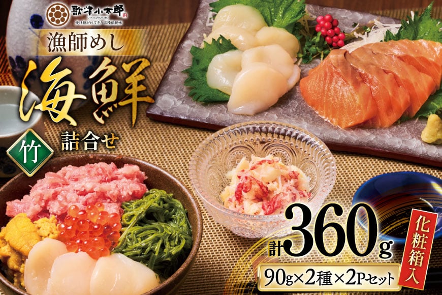 海鮮 詰合せ ギフト 漁師めし 〈竹〉 [橋本水産食品 宮城県 南三陸町 m304amh590050] 魚介 魚介類 魚 海鮮 海鮮丼 丼 サーモン 銀鮭 鮪 まぐろ マグロ 鮭 まぐろたたき 小分け 個包装 冷凍 三陸 ホタテ 帆立 ほたて