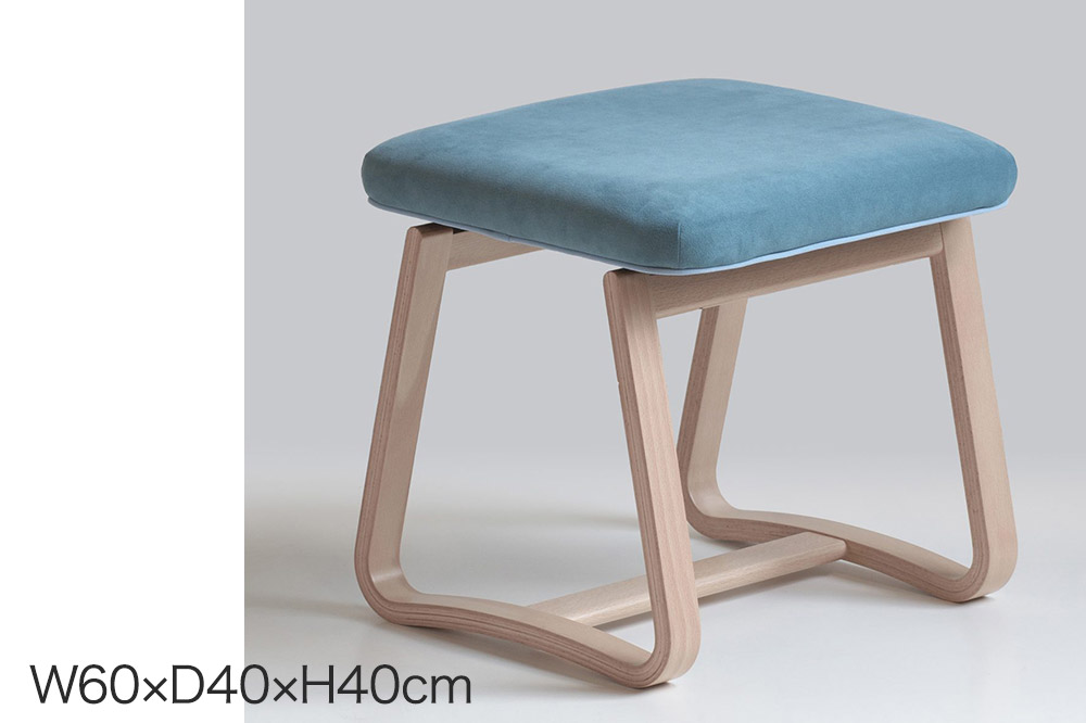 萩原製作所 Ottoman for Converge ブルー コンバージュ用 オットマン