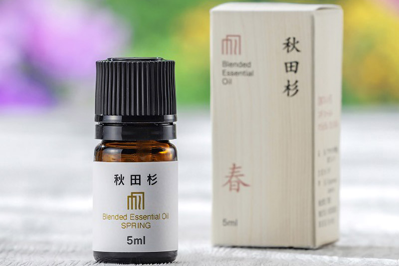 秋田杉 エッセンシャルオイル 春ブレンド5ml 1本 クロネコゆうパケット
