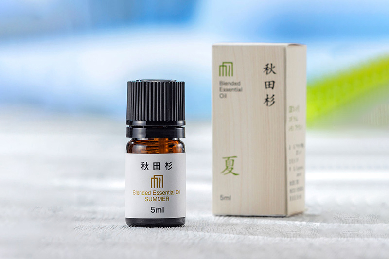 秋田杉 エッセンシャルオイル 夏ブレンド5ml 1本 クロネコゆうパケット