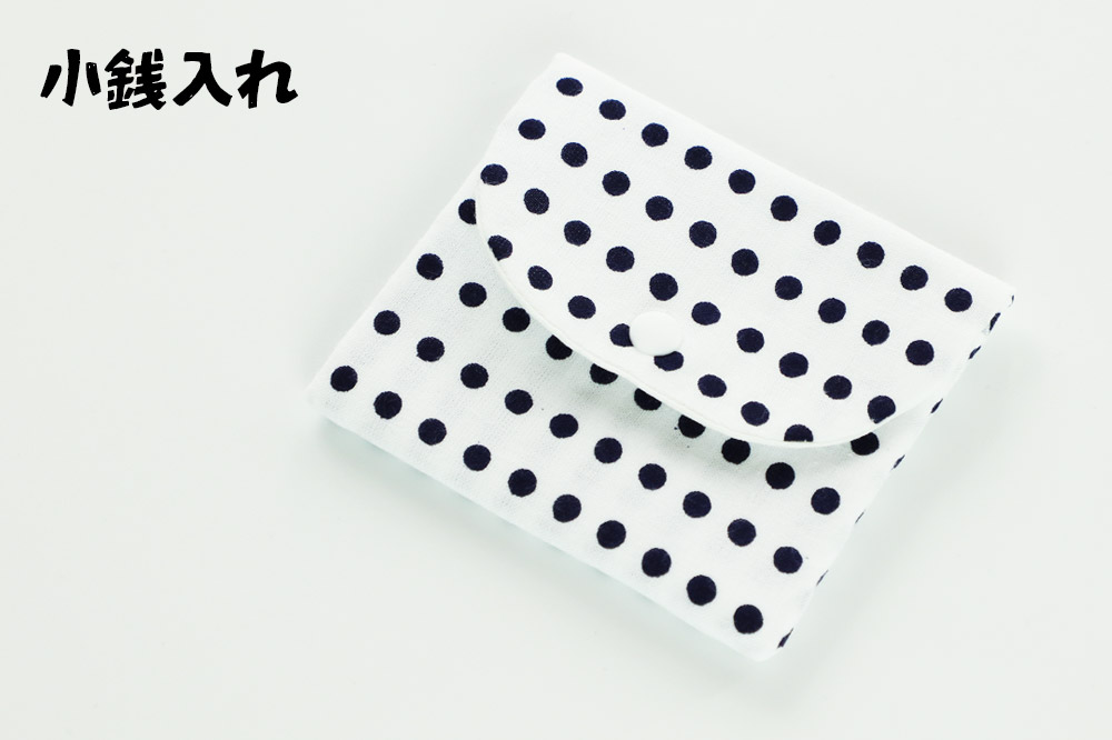 お祭りにピッタリ！スマホショルダー＆小銭入れ【ドット柄】各1点 計2点