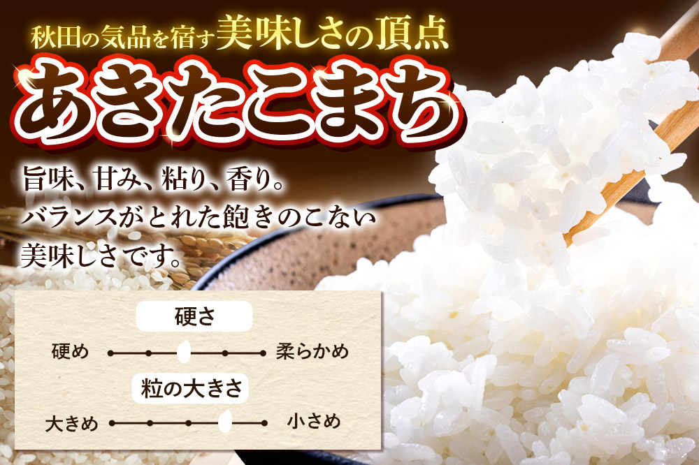 《令和7年産 新米》《定期便7ヶ月》 米 あきたこまち 5kg 【玄米】 秋田県産