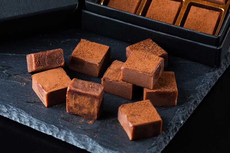 生チョコ パヴェドゥノワール 9粒×3箱セット パティスリー ドゥ・フィーユ