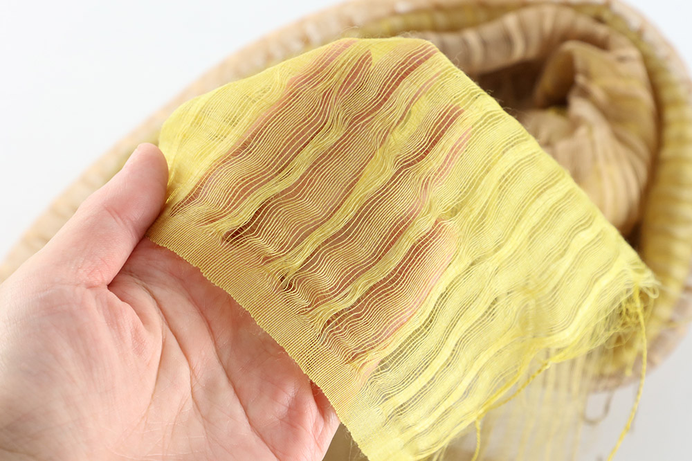 シルクストール【秋田杉と背高あわだち草】1枚（55cm×180cm）