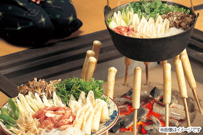 きりたんぽ鍋 5人前 ご褒美セット【比内地鶏 きりたんぽ 10本 だまこもち せり 野菜セット 入り】