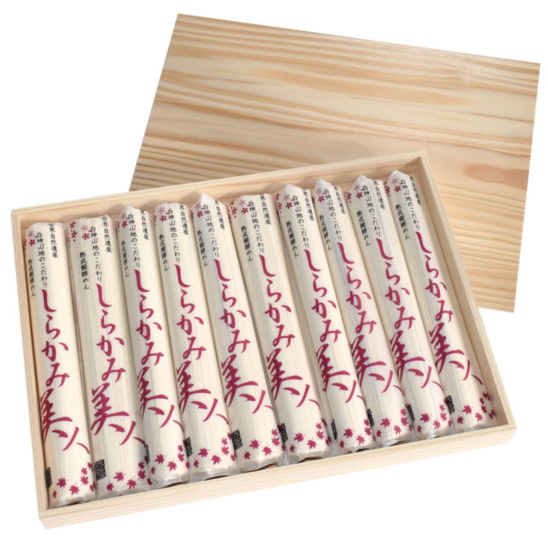 能代うどん 乾麺 140g×10束 新能代うどん ”しらかみ美人”