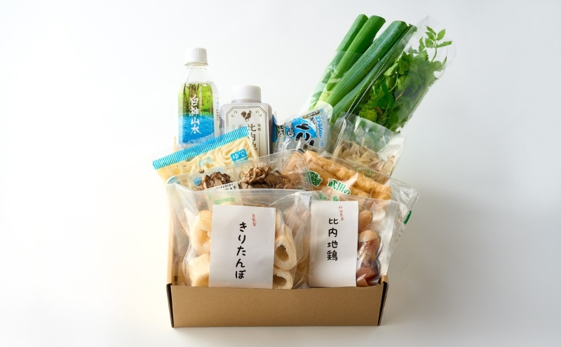 酒食彩宴 粋の「こだわり」きりたんぽ＆だまこ鍋セット（2～3人前）