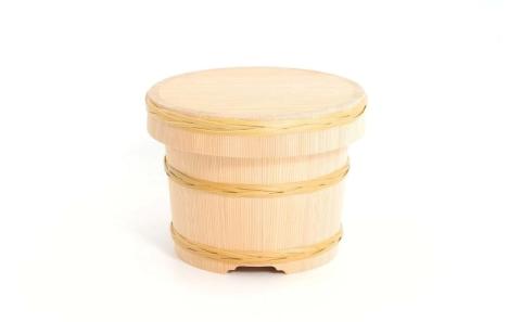 秋田杉 おひつ（三合用）樽冨かまた