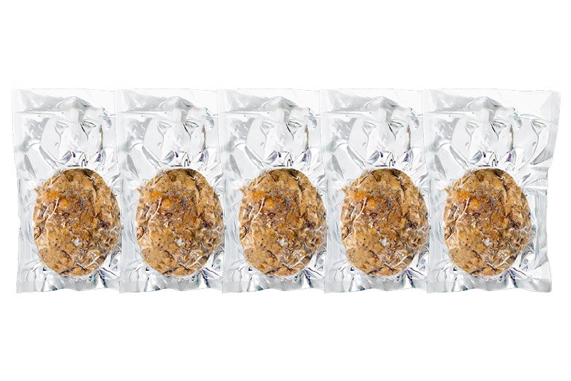 【湯煎するだけ時短】焼成済み 秋田肉醤合挽きハンバーグ（150g）×5個 温めるだけ 調理済み