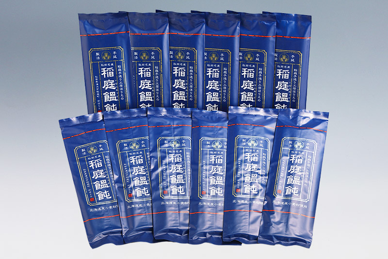 北海道産小麦粉使用 稲庭うどん 160g×12袋