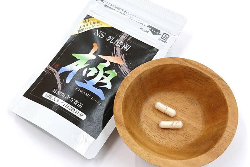 NS乳酸菌「極」(横手市特別パッケージ) 2パック ゆうパケット