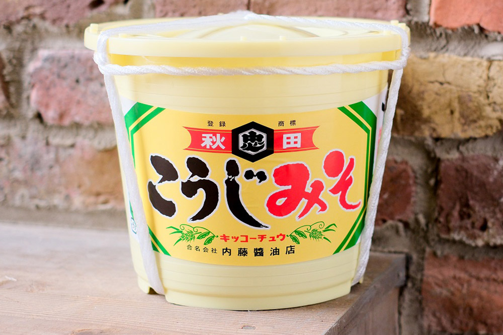 【地元の味】発酵文化の町の甘みそ樽入り 味噌